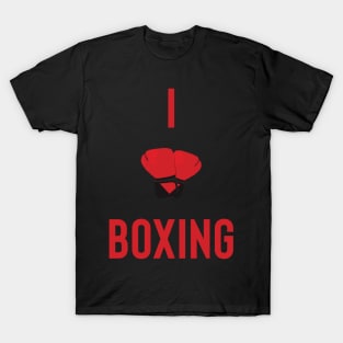 I love boxing T-Shirt